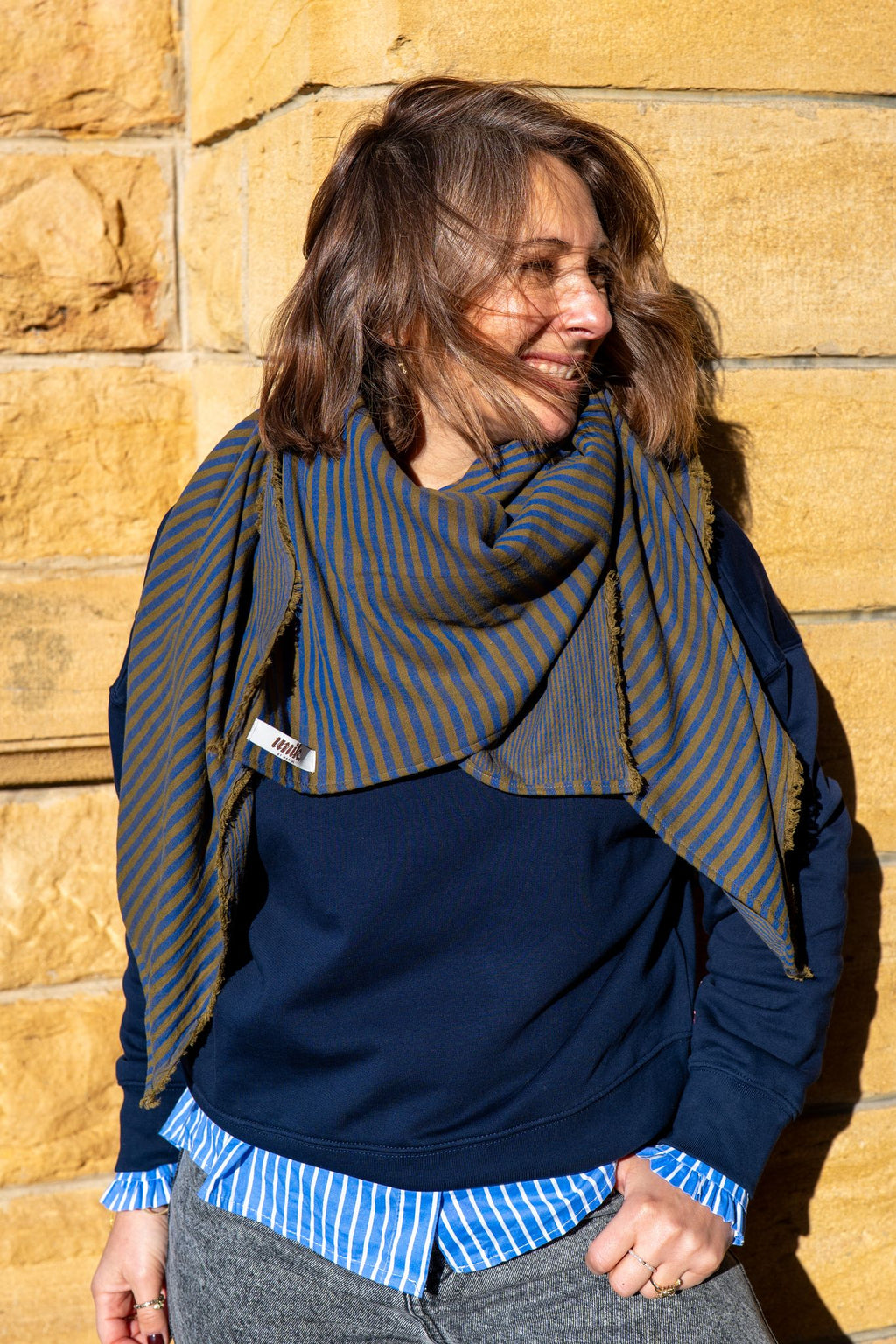 Echarpe en gaze de coton