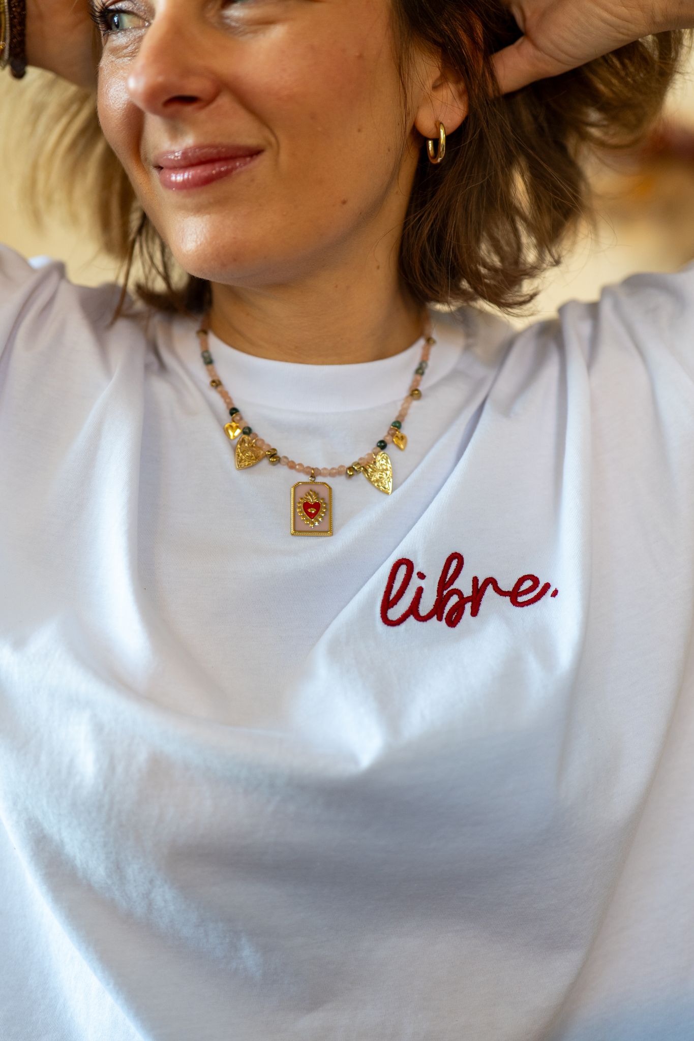 Collier pierres LOVY