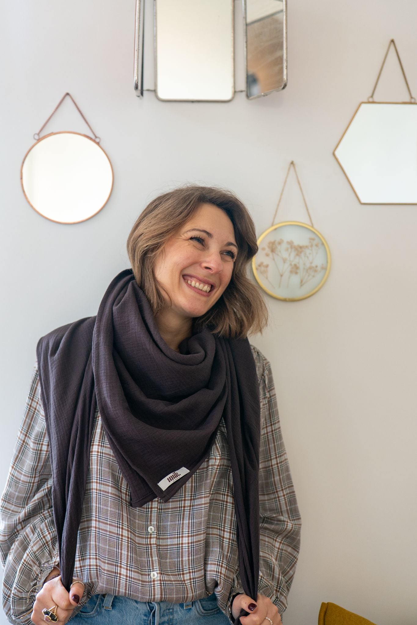 Blouse grise Rhapsody