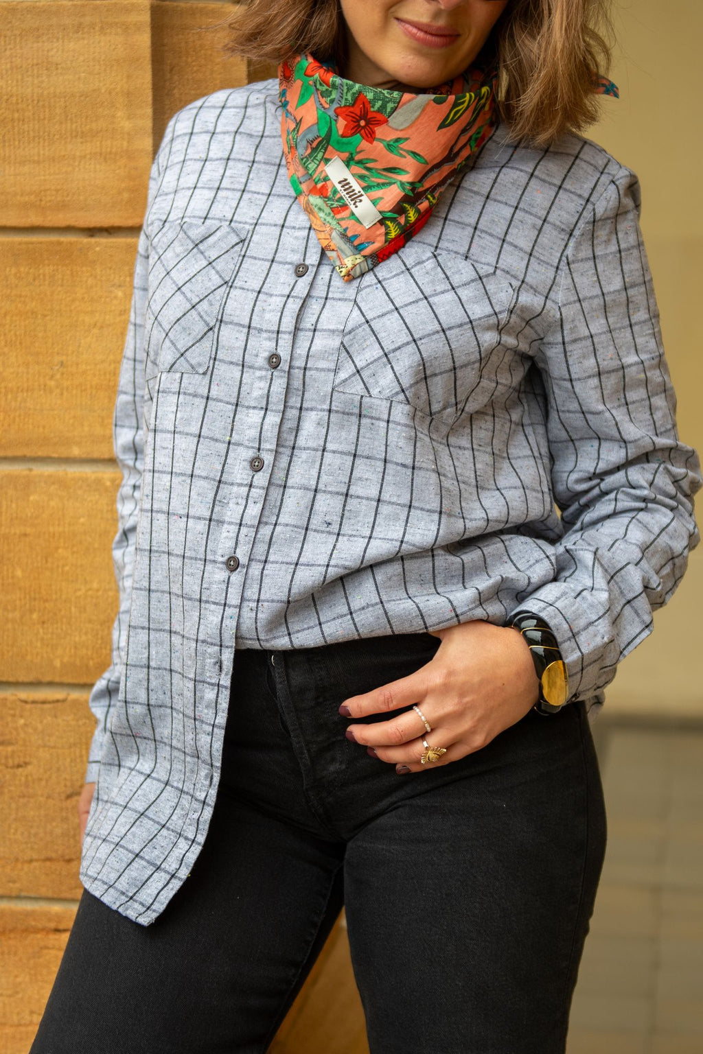 Bracelet jonc avec dorures