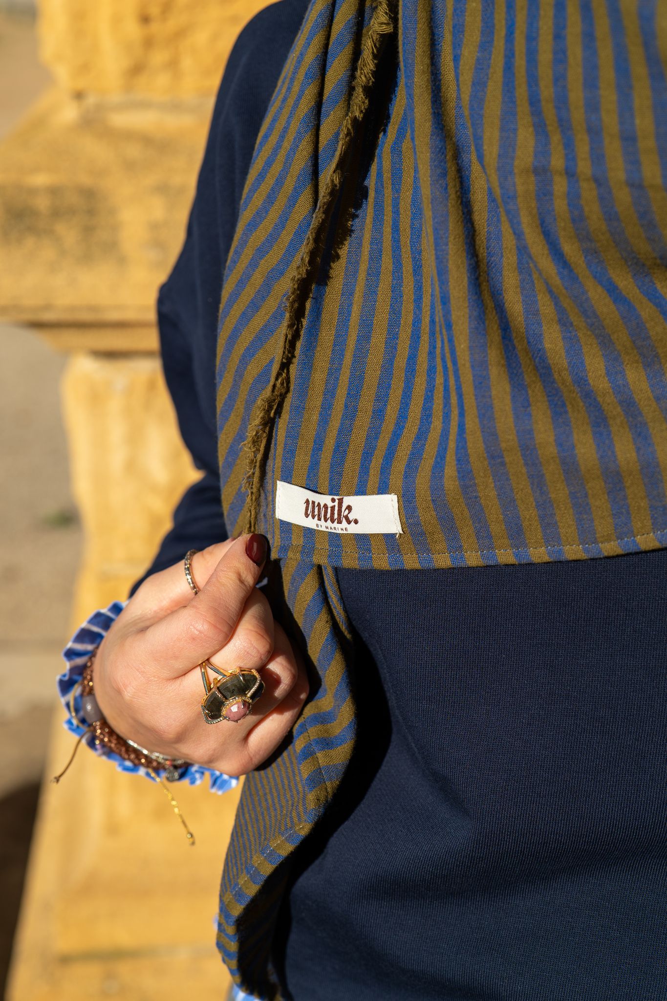 Echarpe en gaze de coton