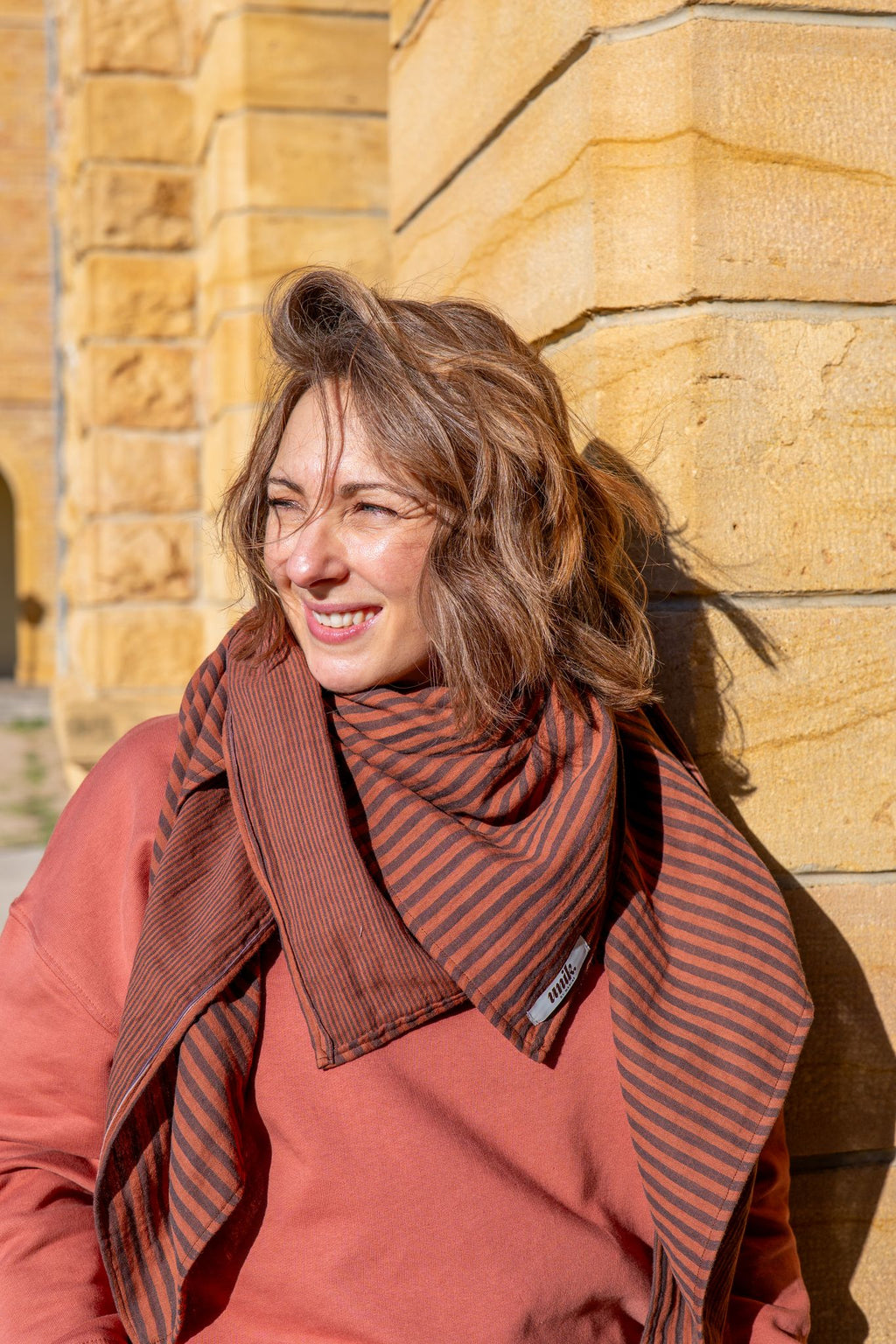 Echarpe en gaze de coton