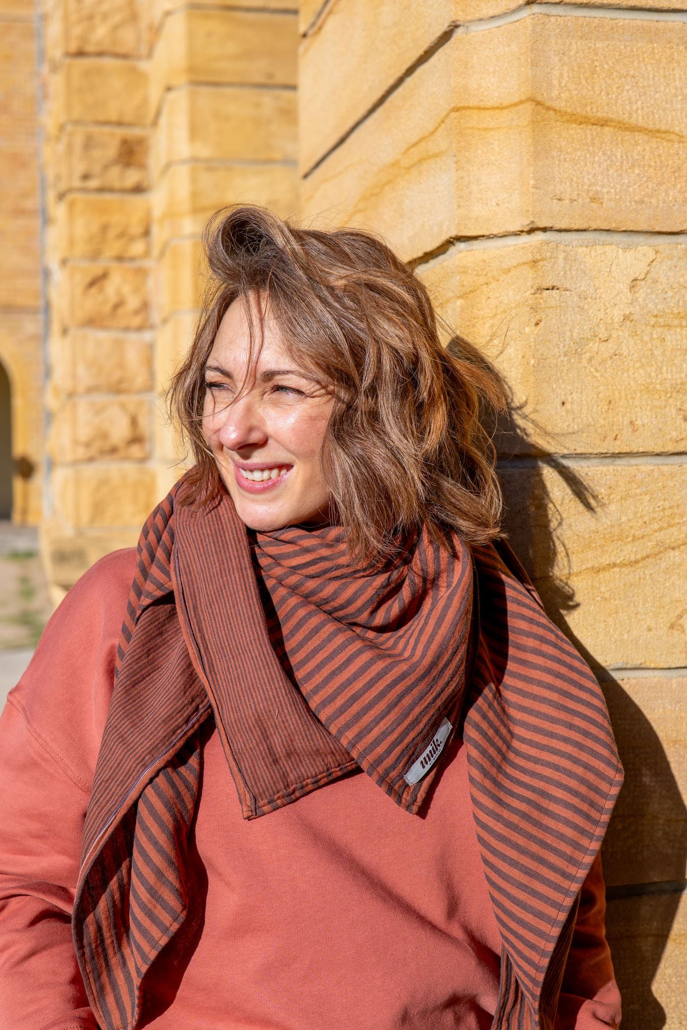 Echarpe en gaze de coton