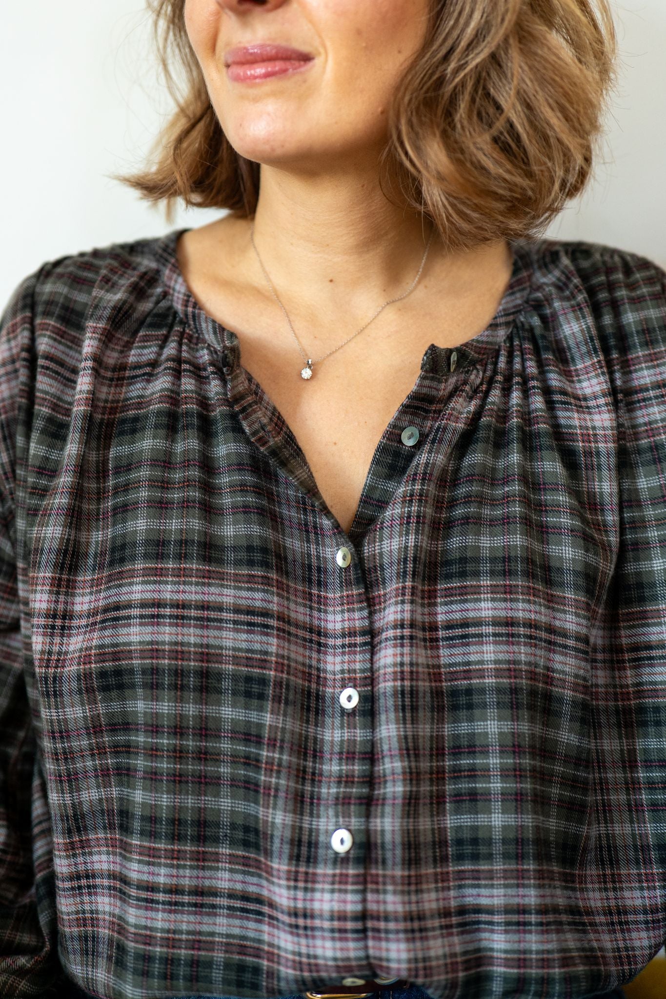 Blouse choco Bohémiane